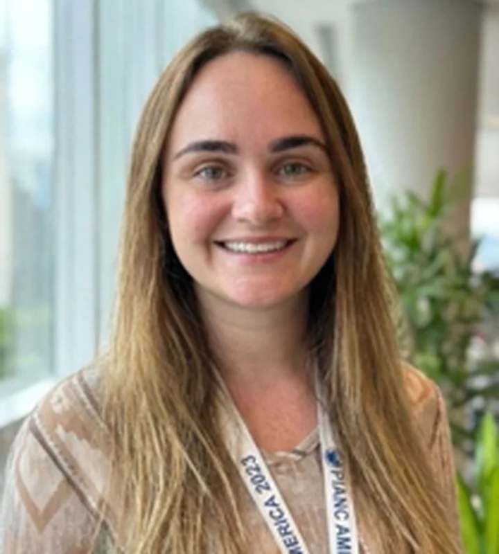 Maria Chame — Presidente, PIANC Brasil Jovens Profissionais